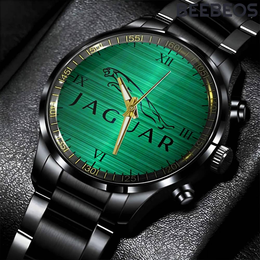 Jaguar Motors Stainless Steel Watch