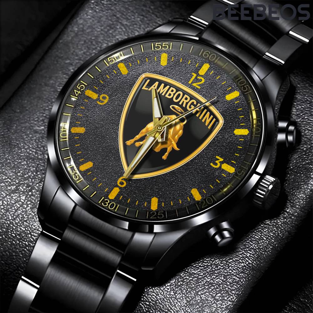 Lamborghini Automobili Stainless Steel Watch