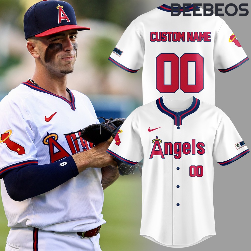 Los Angeles Angels Throwback 2024 Baseball Jersey