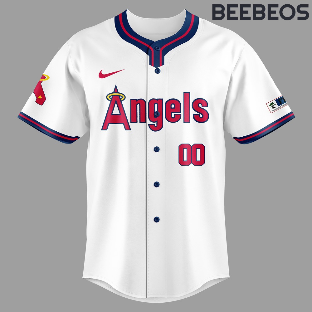 Los Angeles Angels Throwback 2024 Baseball Jersey