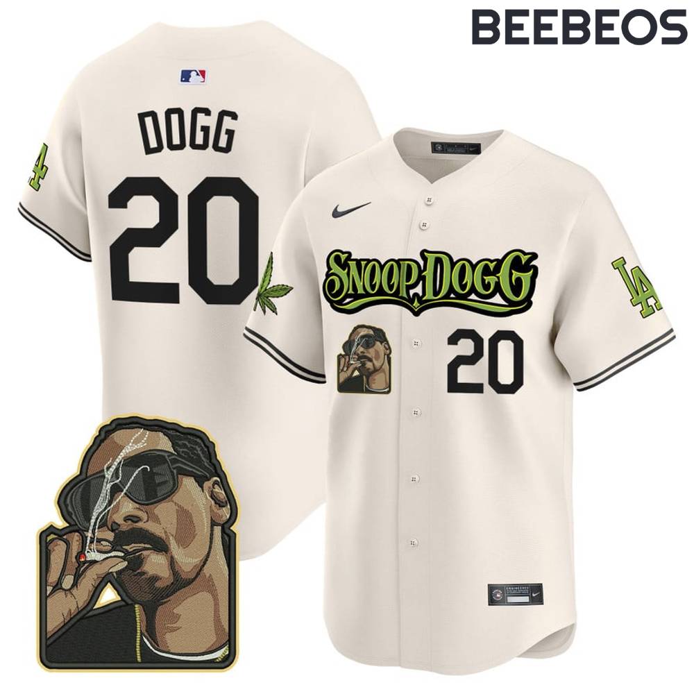 Los Angeles Dodgers x Snoop Dogg Baseball Jersey