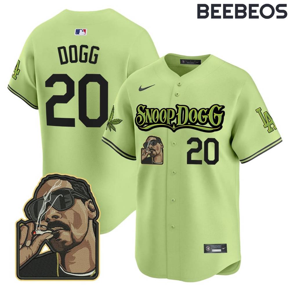 Los Angeles Dodgers x Snoop Dogg Baseball Jersey