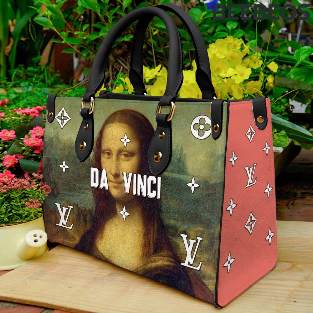 Louis Vuitton Mona Lisa Leather Handbag