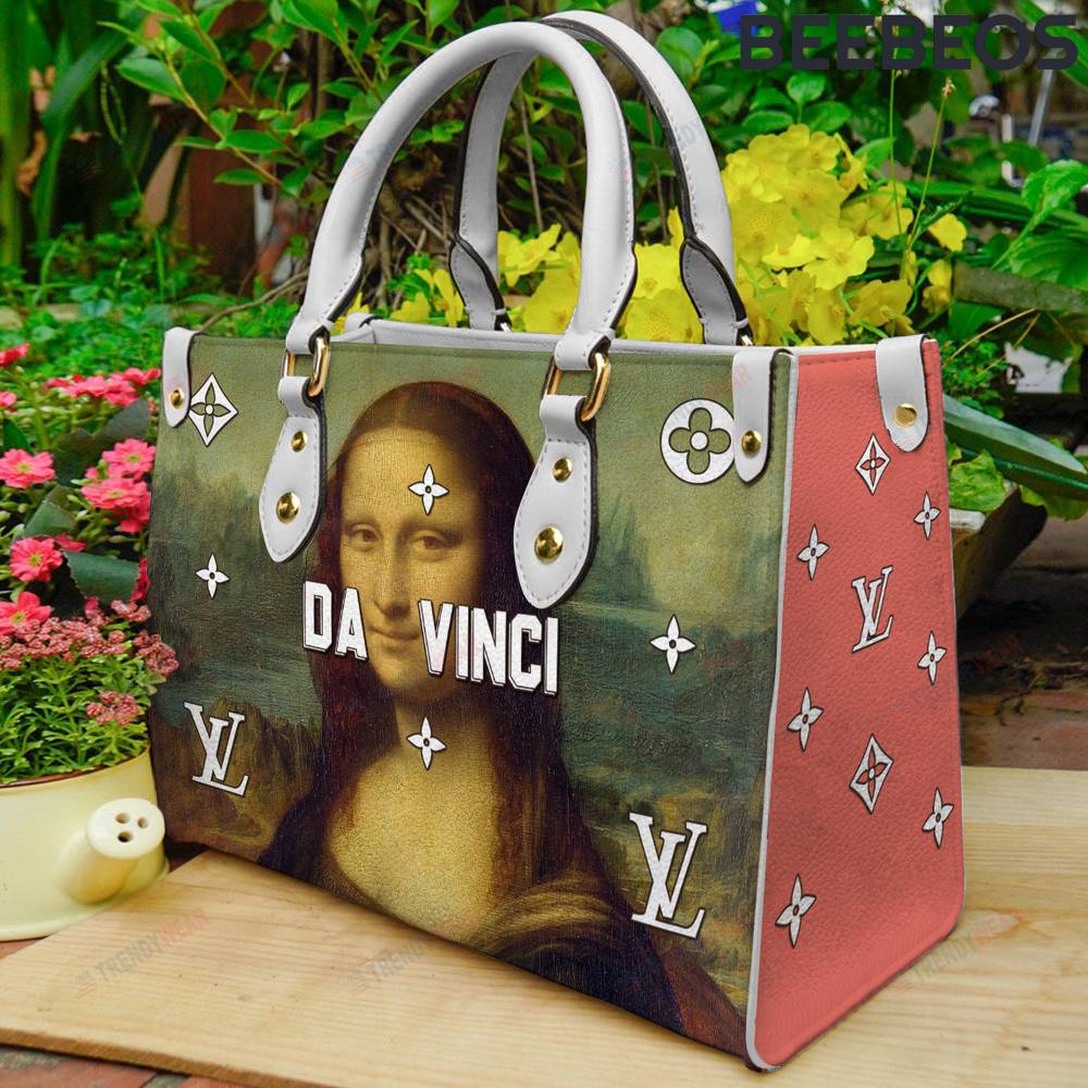 Louis Vuitton Mona Lisa Leather Handbag