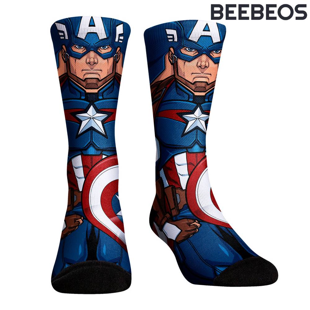 Marvel Captain America Crew Socks