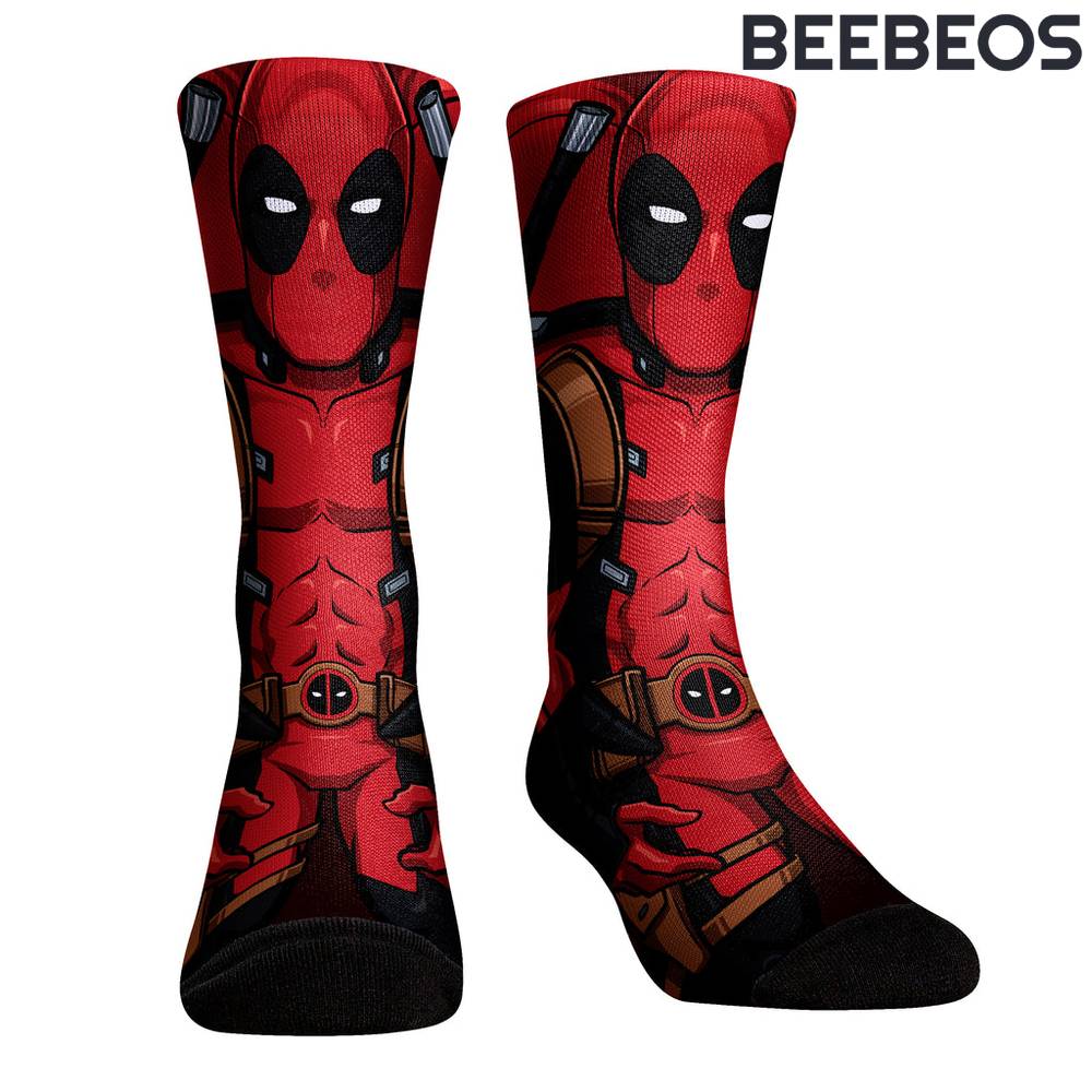 Marvel Deadpool Crew Socks