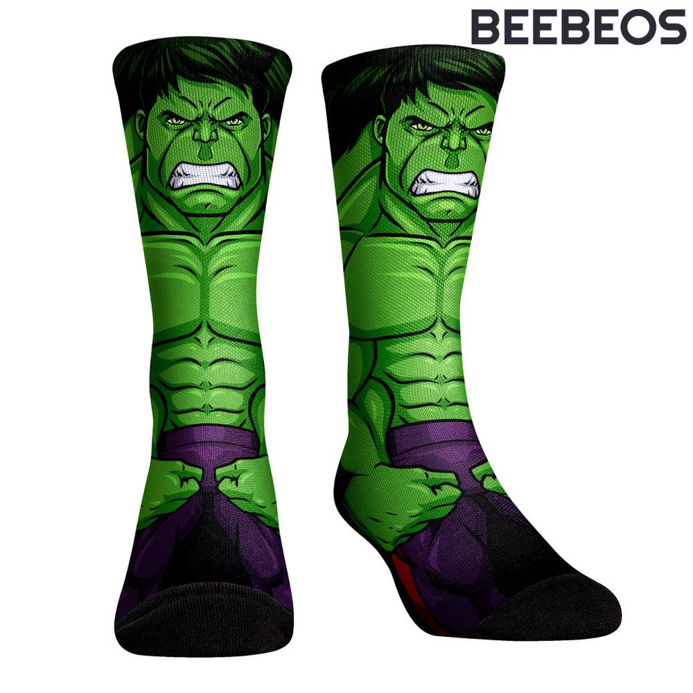 Marvel Hulk Crew Socks