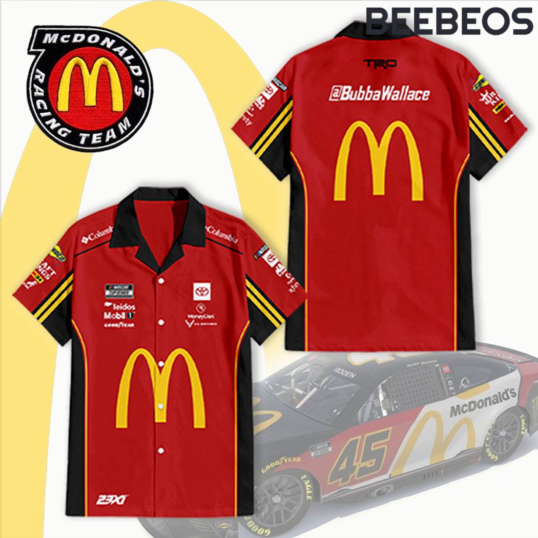 McDonald Racing Team Button Shirt