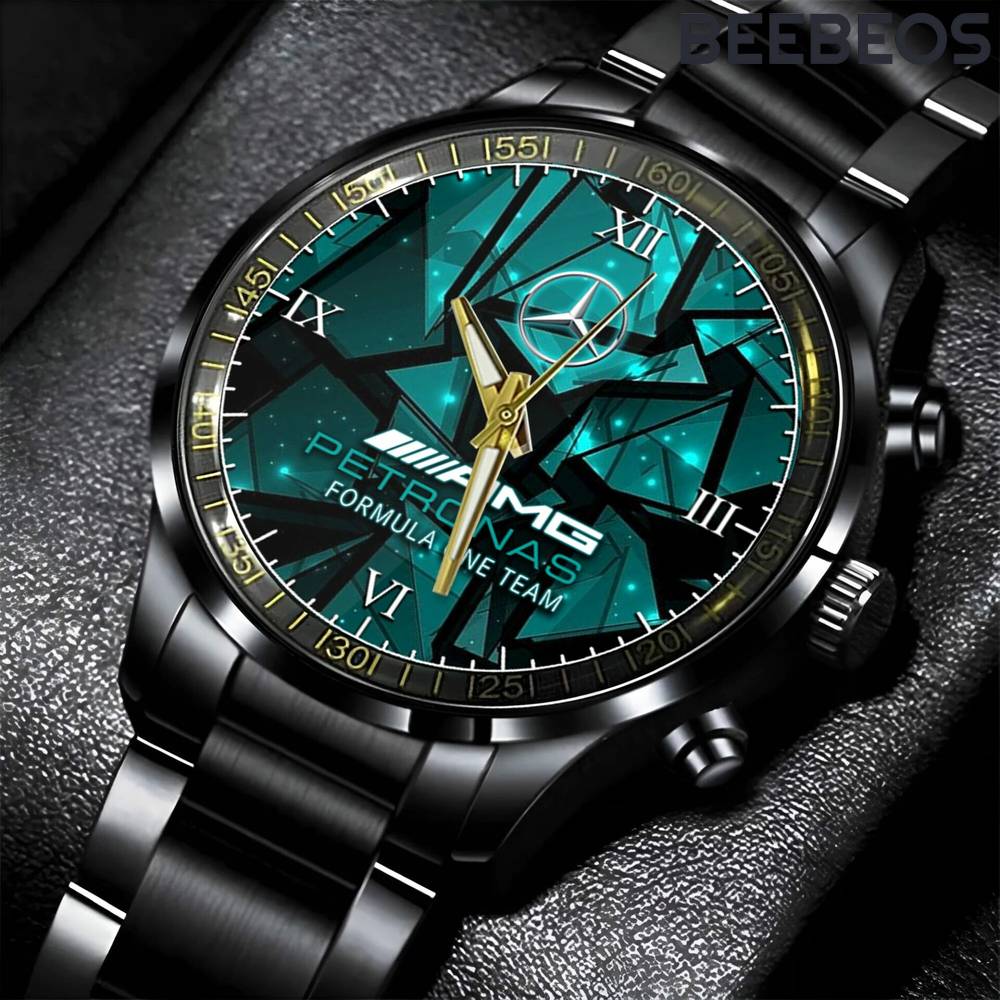 Mercedes Benz AMG PETRONAS F1 Team Stainless Steel Watch