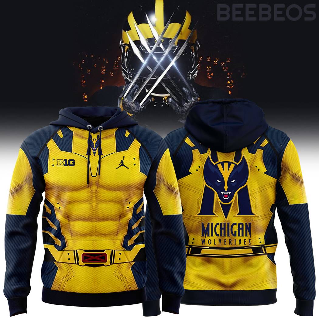 Michigan Football Collaboration Wolverine 2024 Hoodie