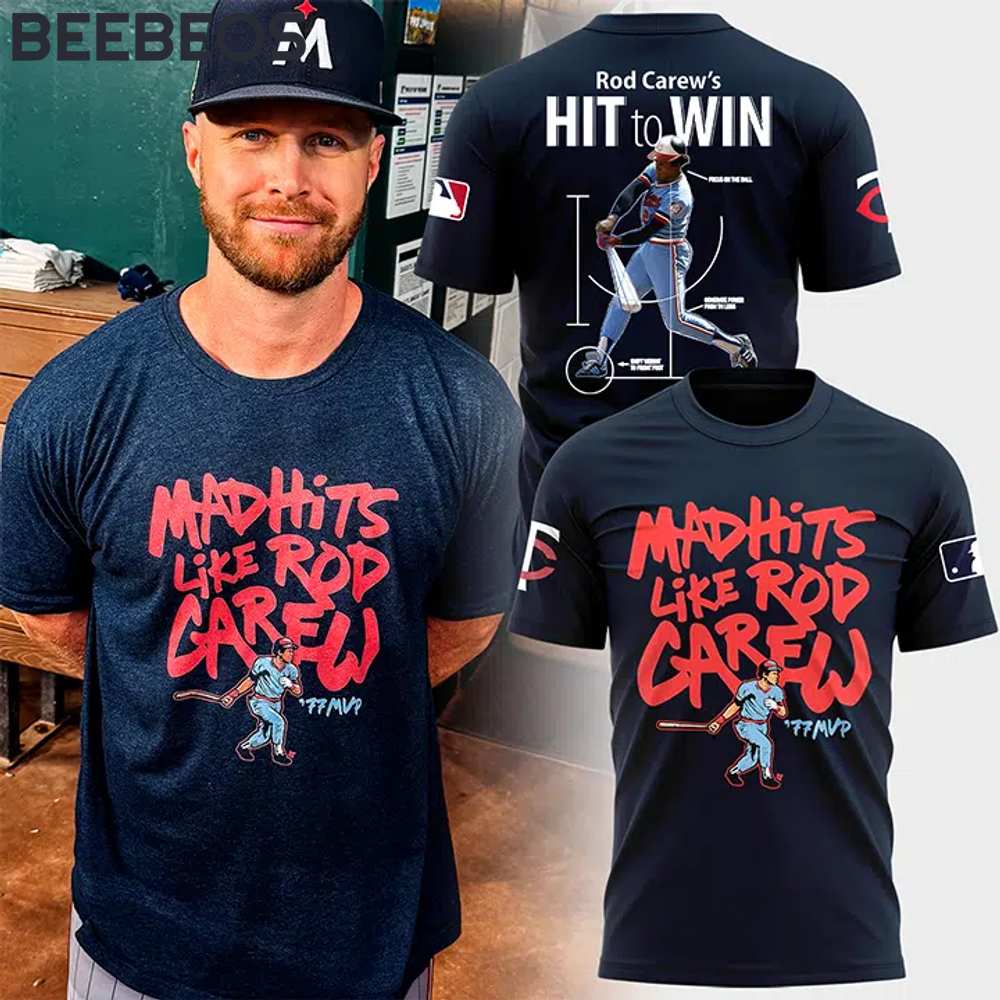 Minnesota Twins Rod Carew Madhits Shirt