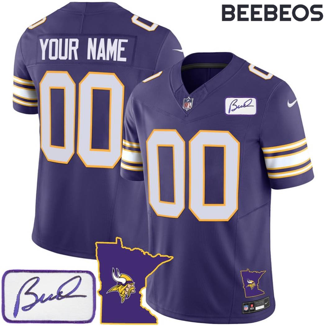 Minnesota Vikings 2024 Winter Warrior Skol Football Jersey