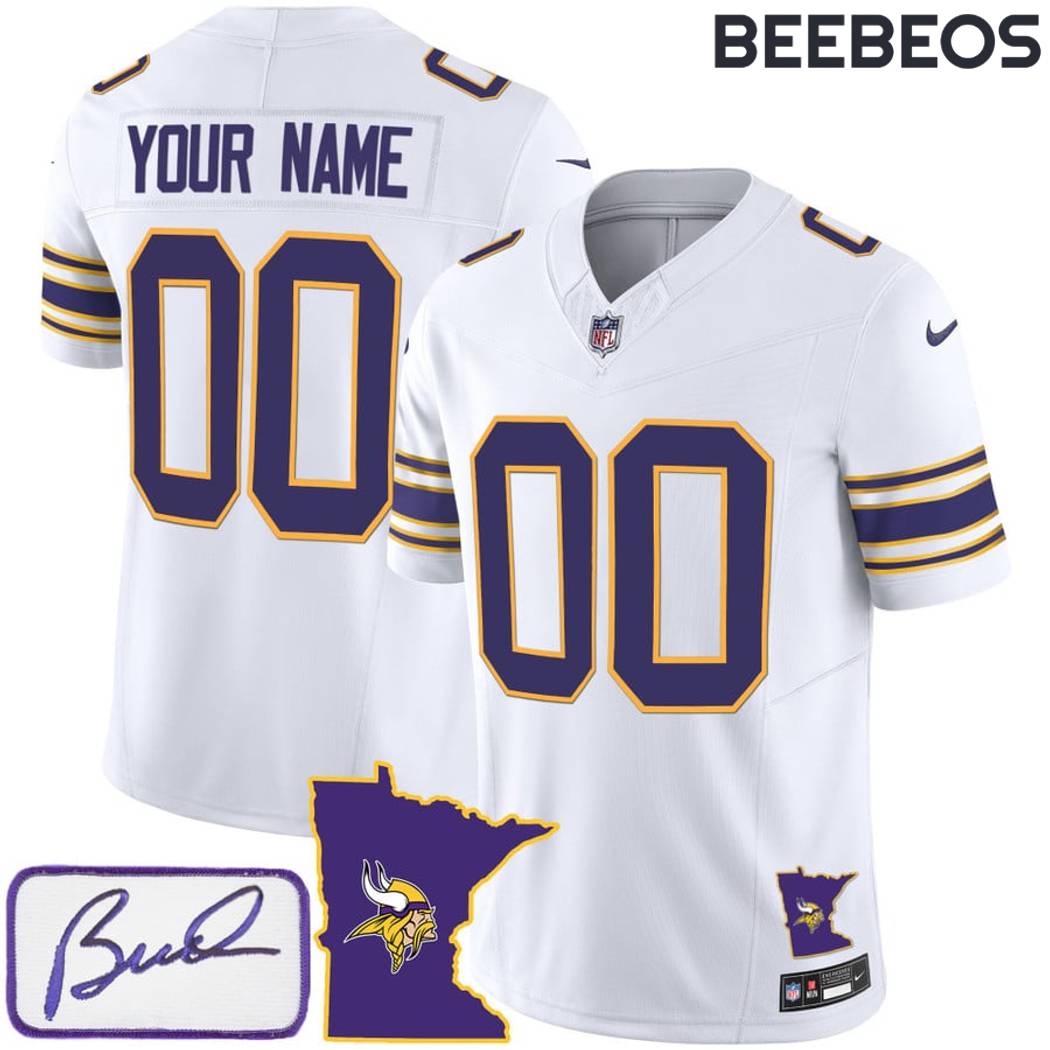 Minnesota Vikings Bud Grant Football Jersey