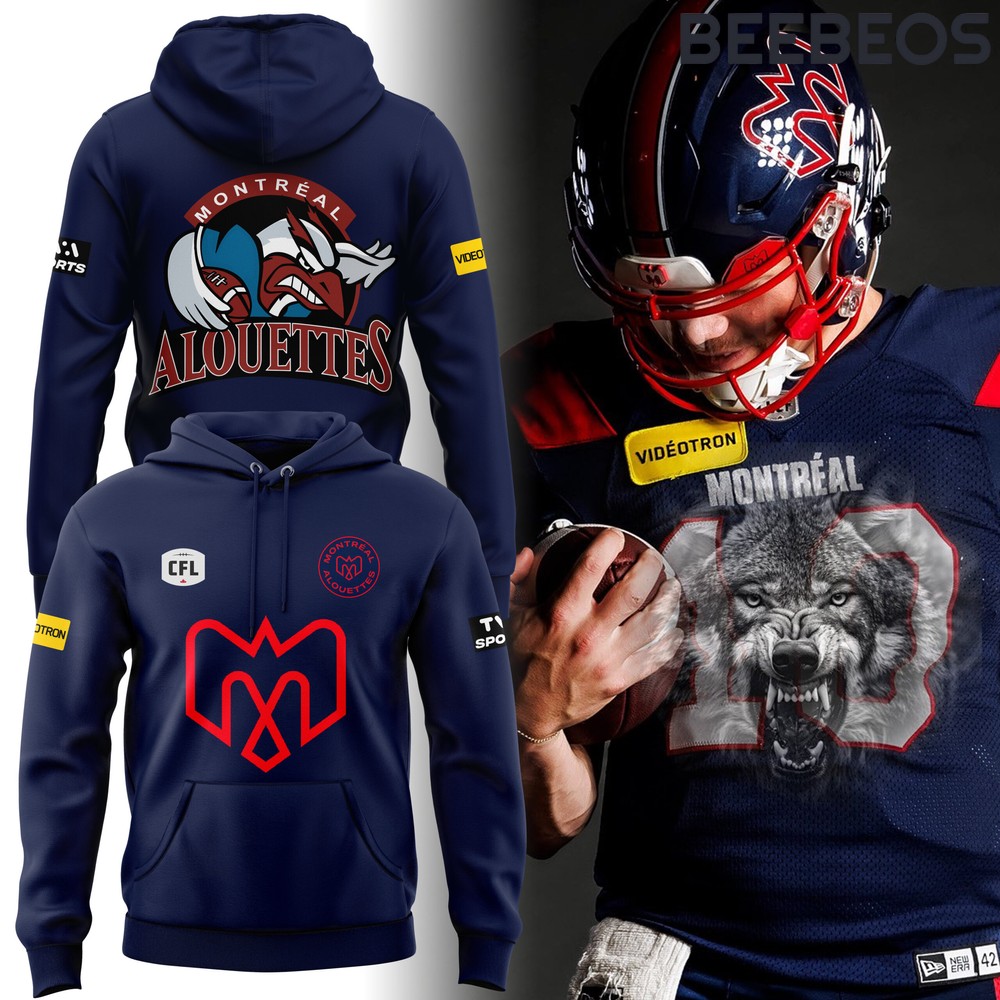 Montreal Alouettes Navy Hoodie