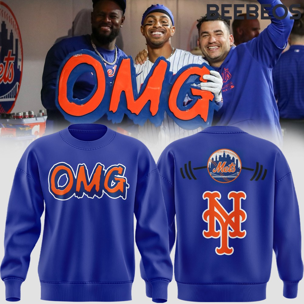 New York Mets OMG Mets Sweatshirt