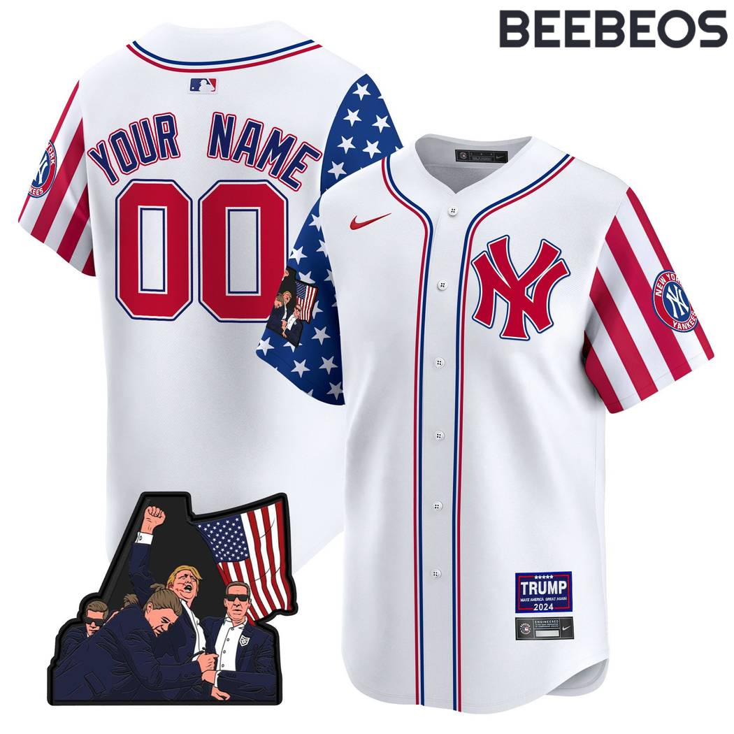 New York Yankees Make American Great Again Baseball Jersey