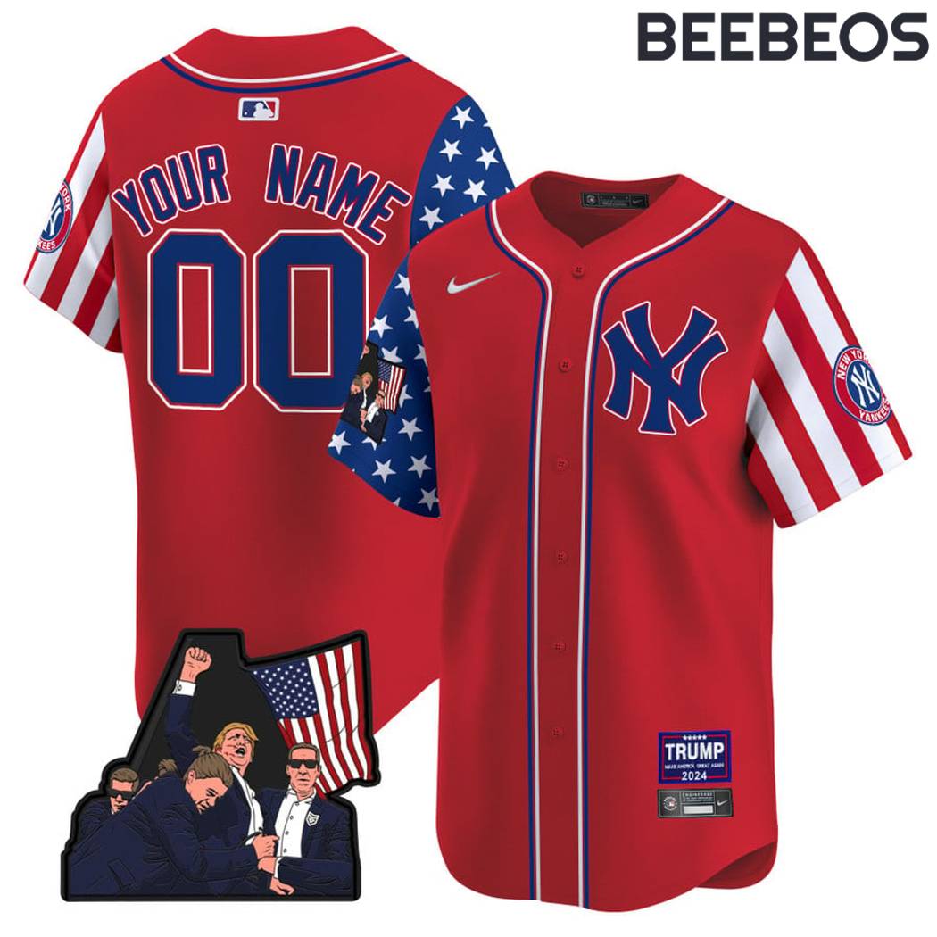 New York Yankees Make American Great Again Baseball Jersey