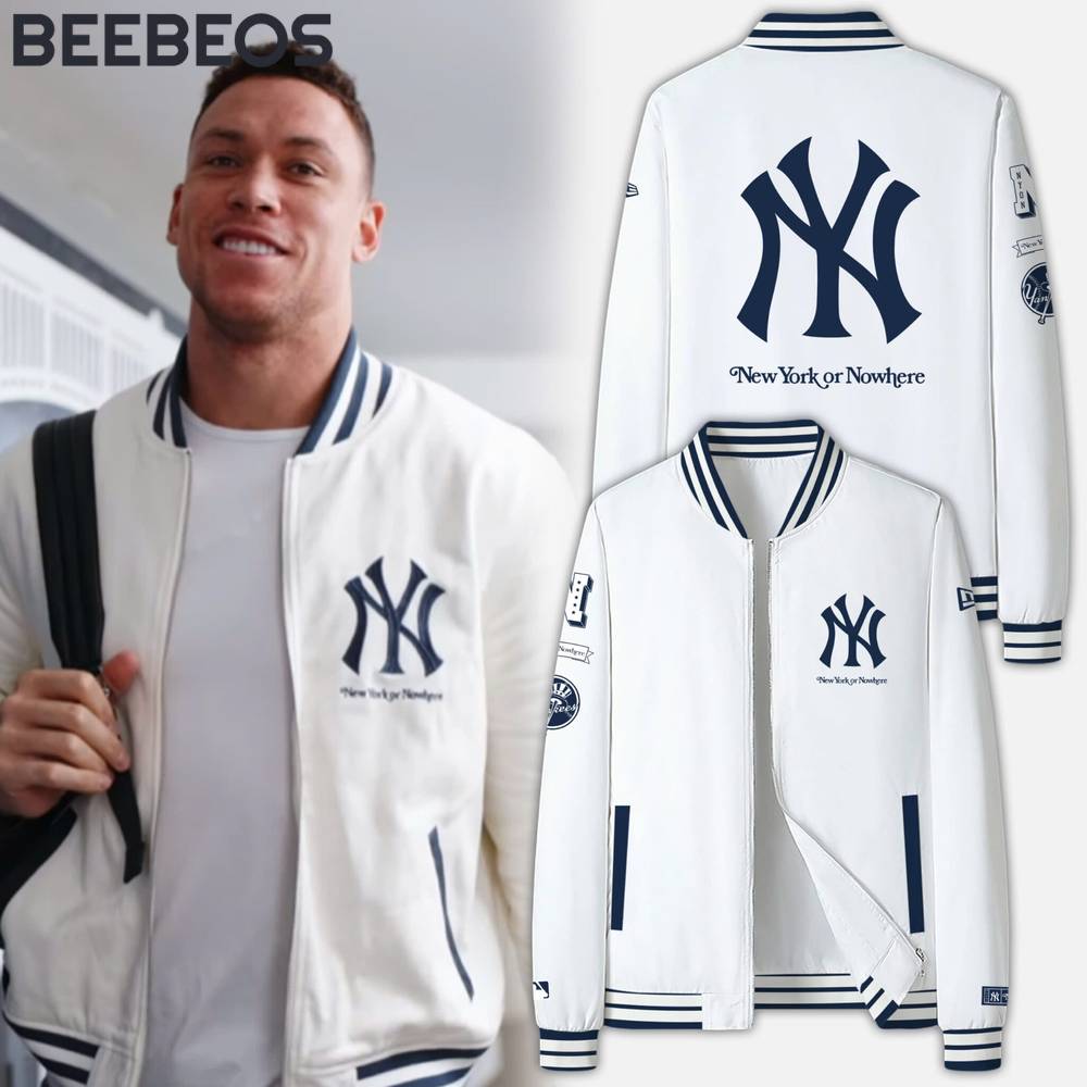 New York Yankees New York or Nowhere Baseball Jacket