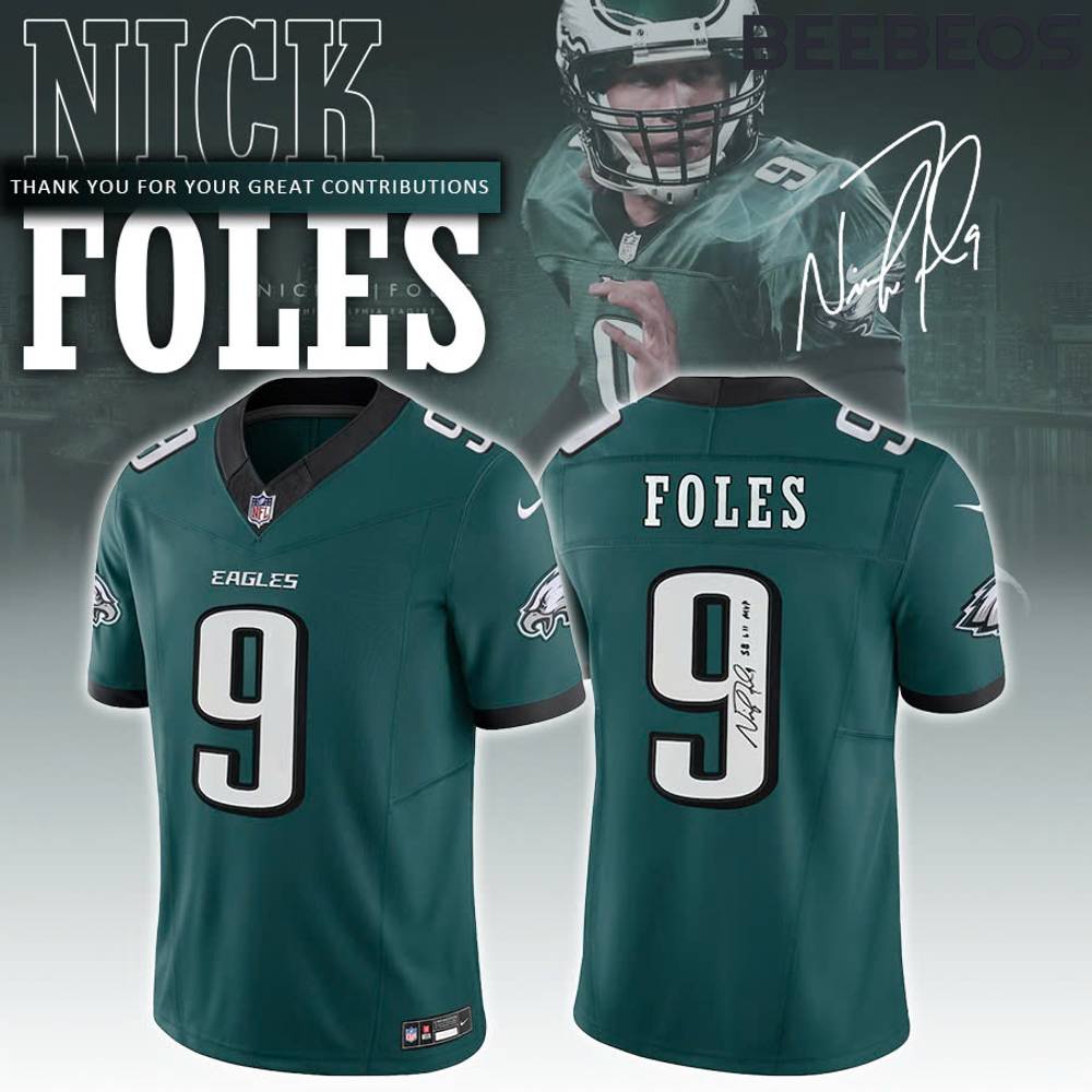 Nick Foles Philadelphia Eagles Autographed Jersey