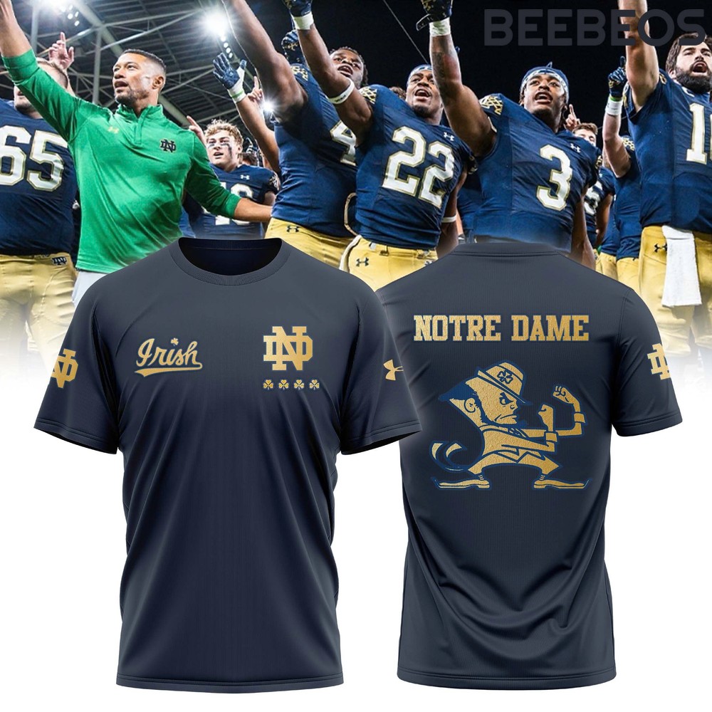 Notre Dame Fighting Irish Shamrock Series 2024 T-Shirt