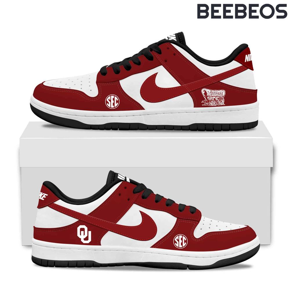 Oklahoma Sooners Dunk Low Sneaker