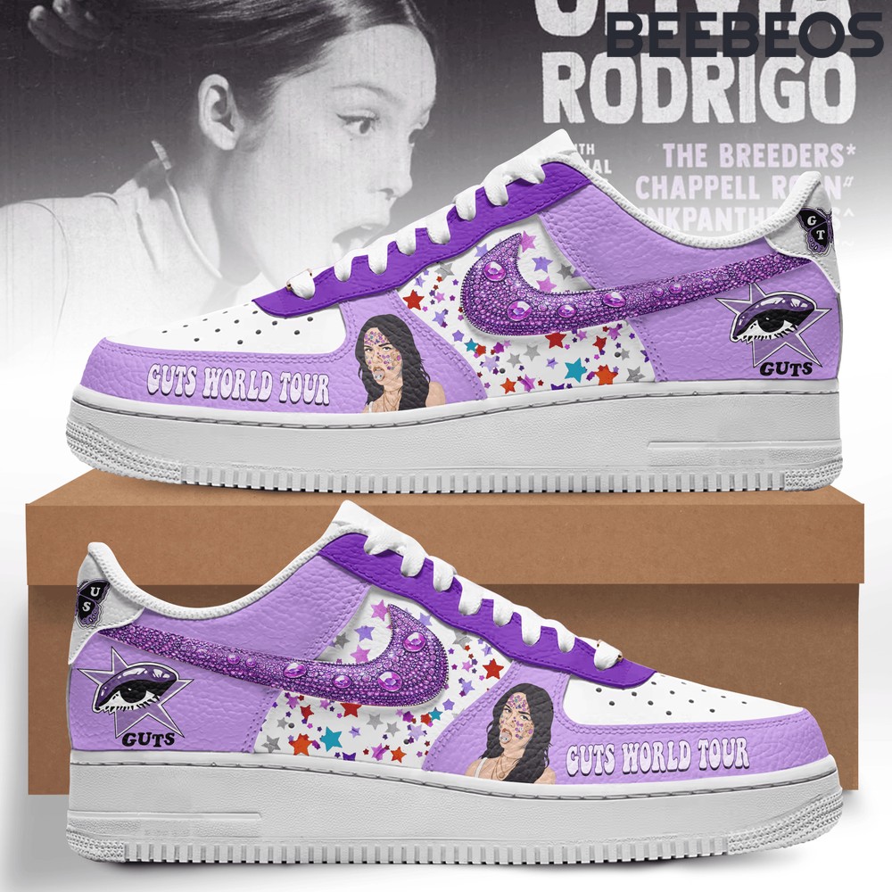 Olivia Rodrigo Guts World Tour Air Force 1