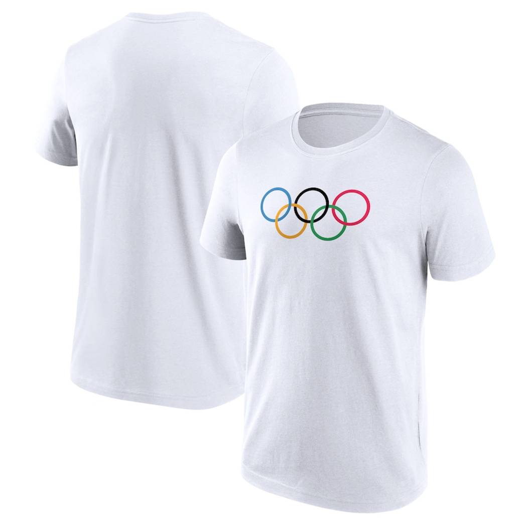 Olympic Games Rings White T-Shirt