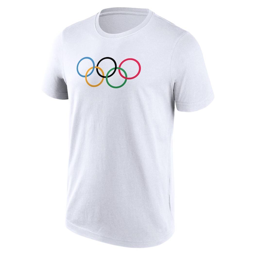 Olympic Games Rings White T-Shirt