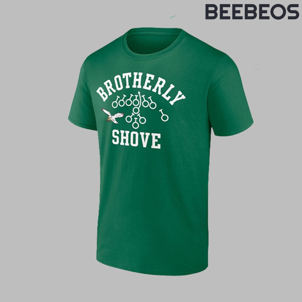 Philadelphia Eagles Brotherly Shove T-Shirt