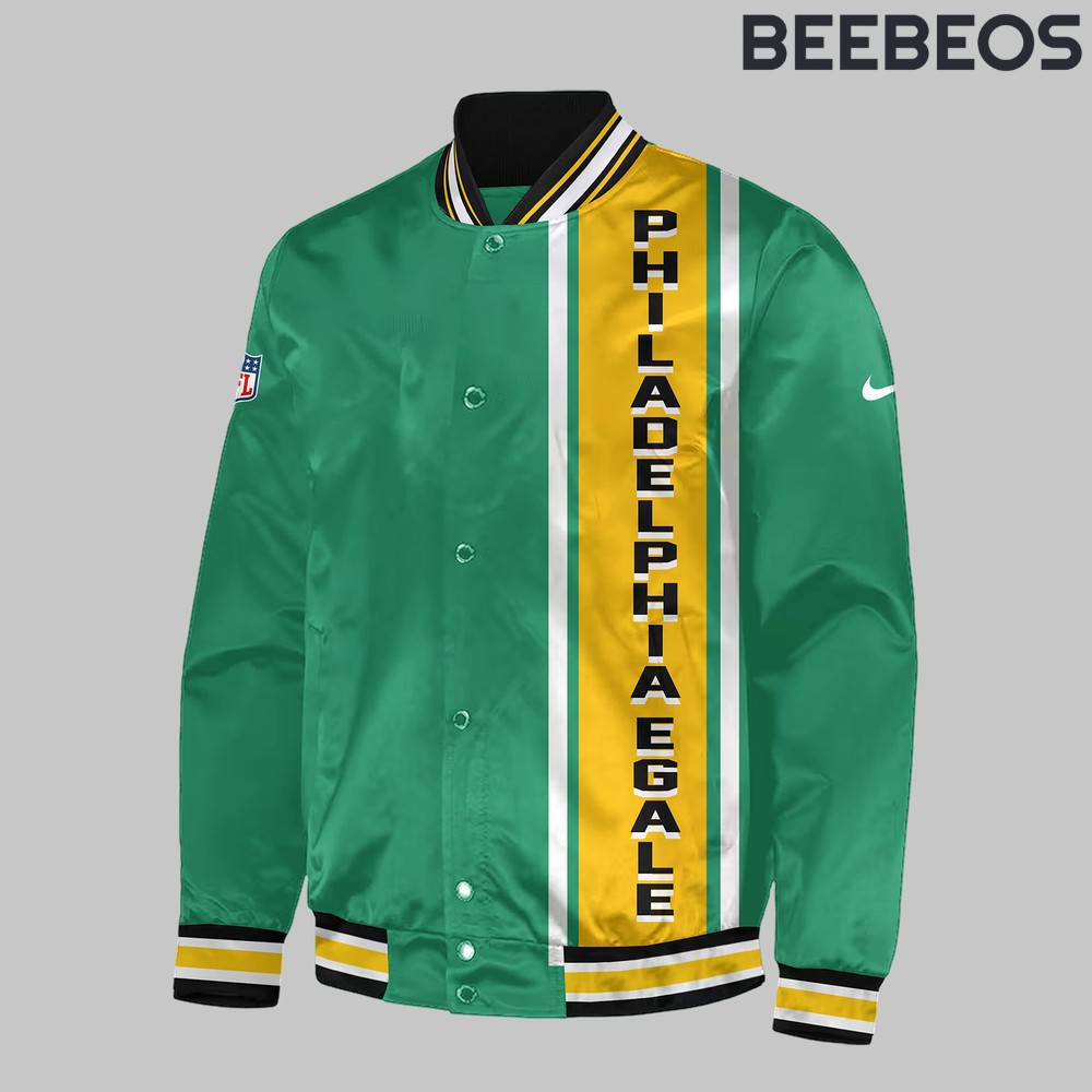 Philadelphia Eagles Gucci Crew Bomber Jacket