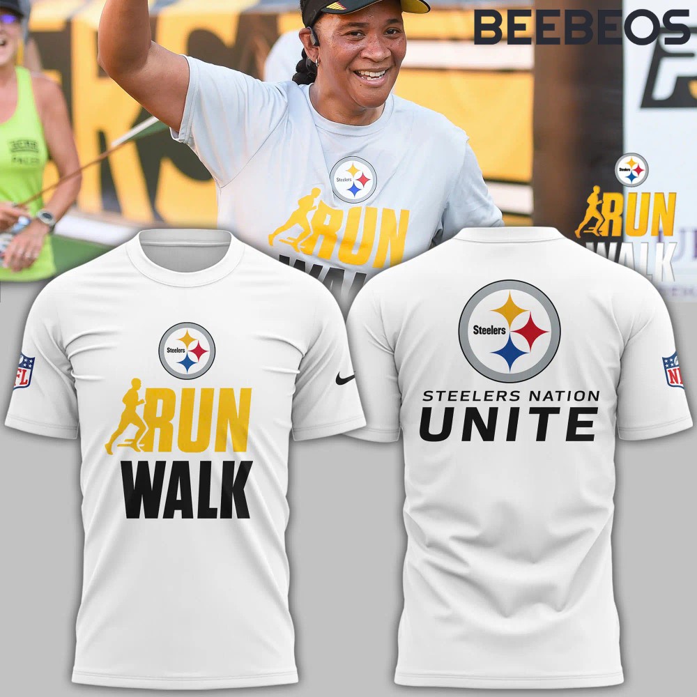 Pittsburgh Steelers Run Walk Steelers Nation Unite T-Shirt