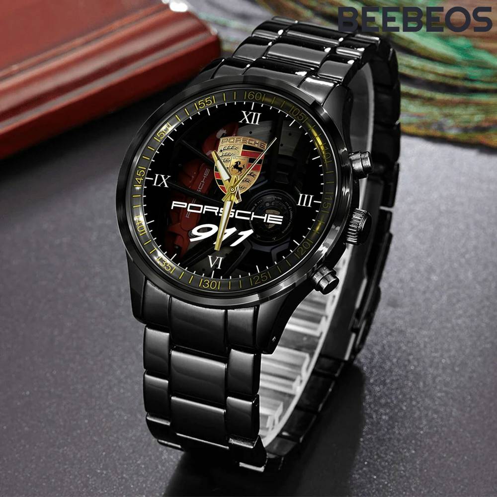 Porsche 911 Stainless Steel Watch