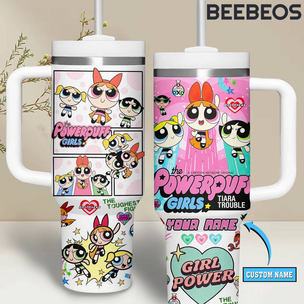 Powerpuff Girls Tiara Trouble Stanley Cup