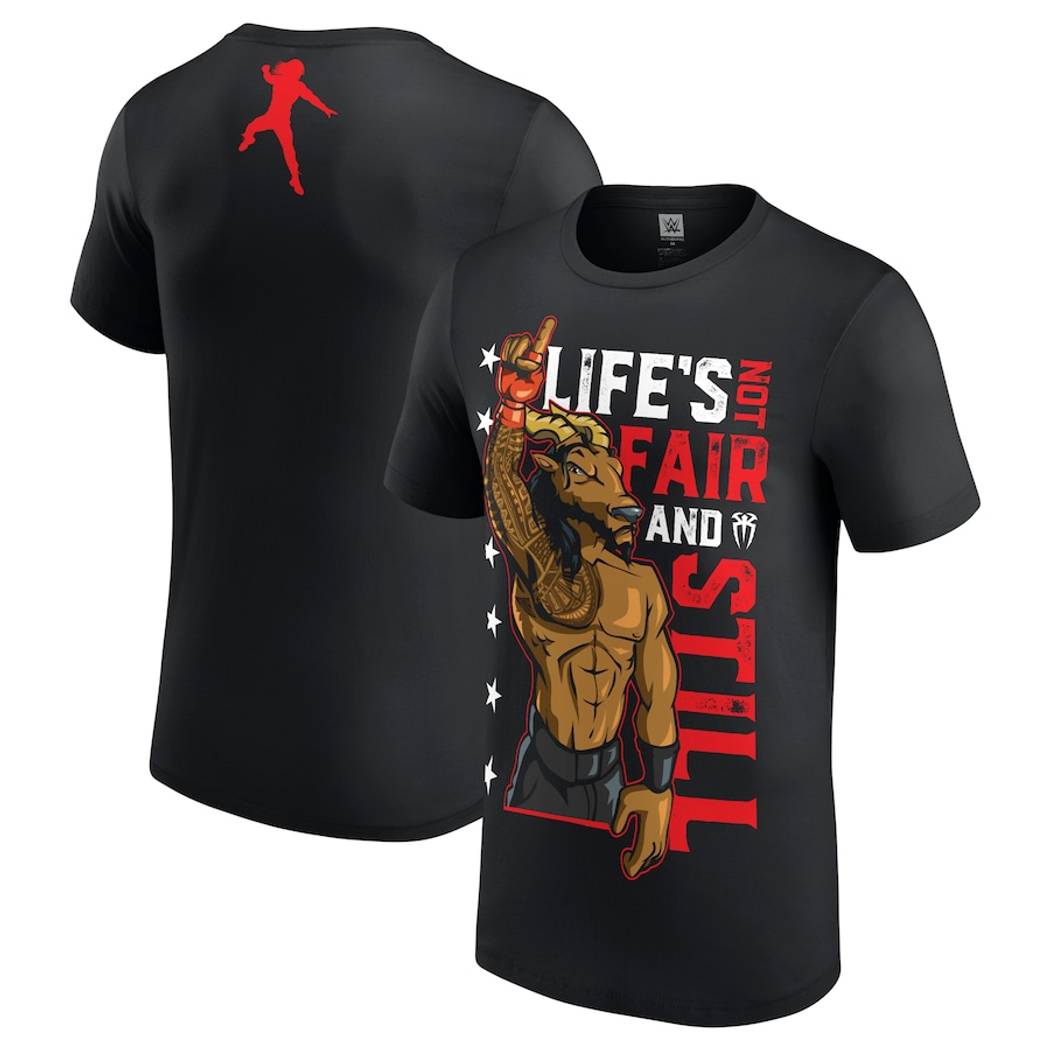 Roman Reigns Lifes Not Fair T-Shirt