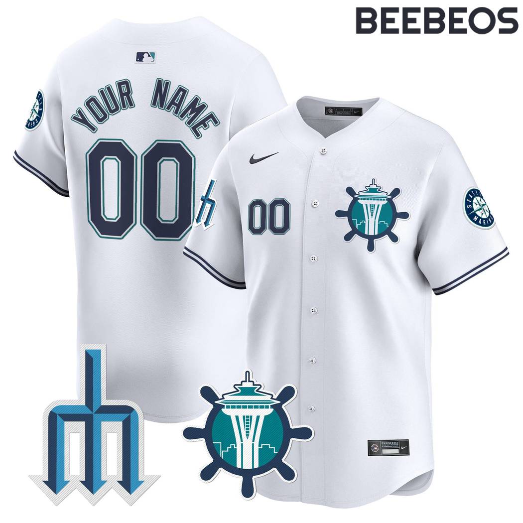 Seattle Mariners Trident Baseball Jersey