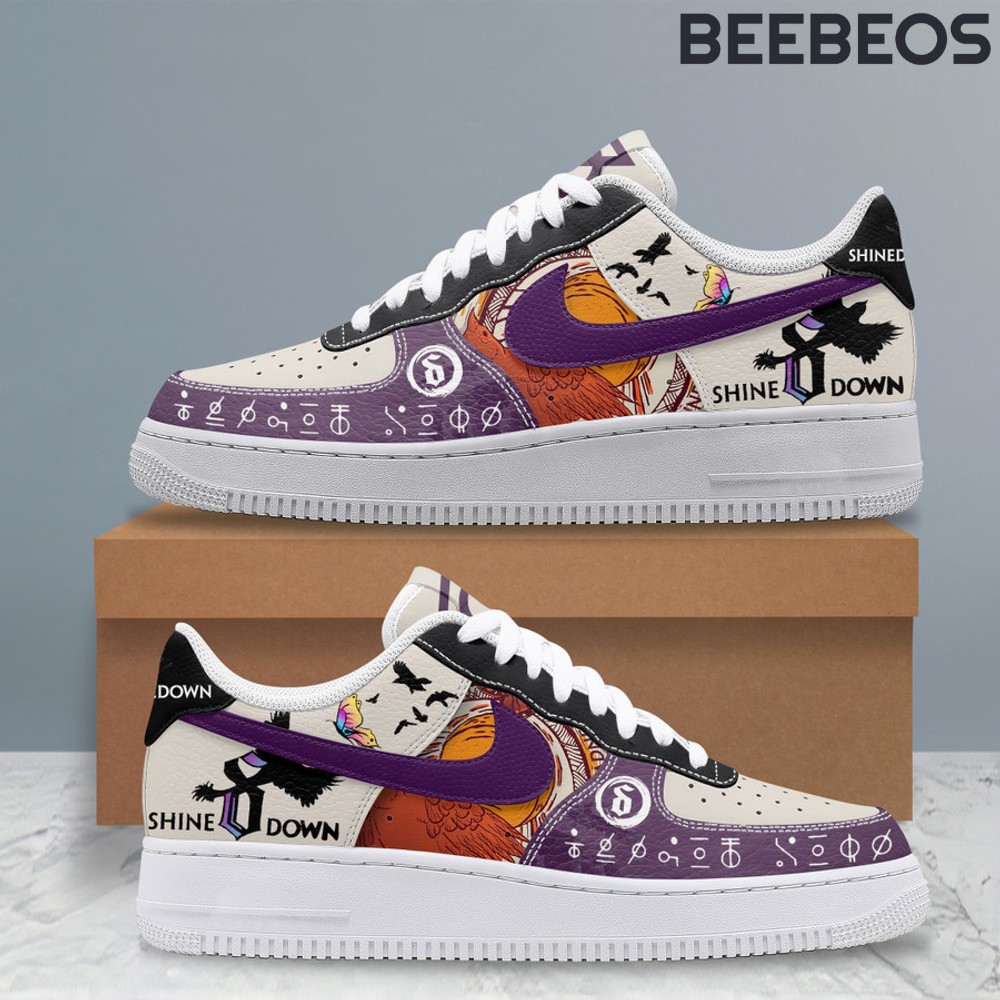 Shinedown Purple Air Force 1