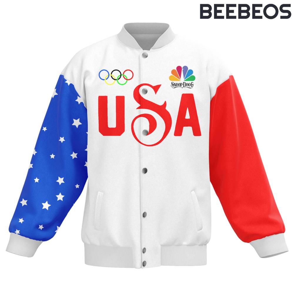 Snoop Dogg x Olympics Paris 2024 Baseball Jacket