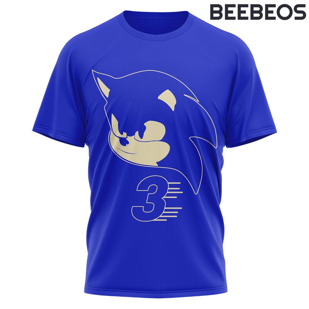 Sonic the Hedgehog 3 Blue Tee