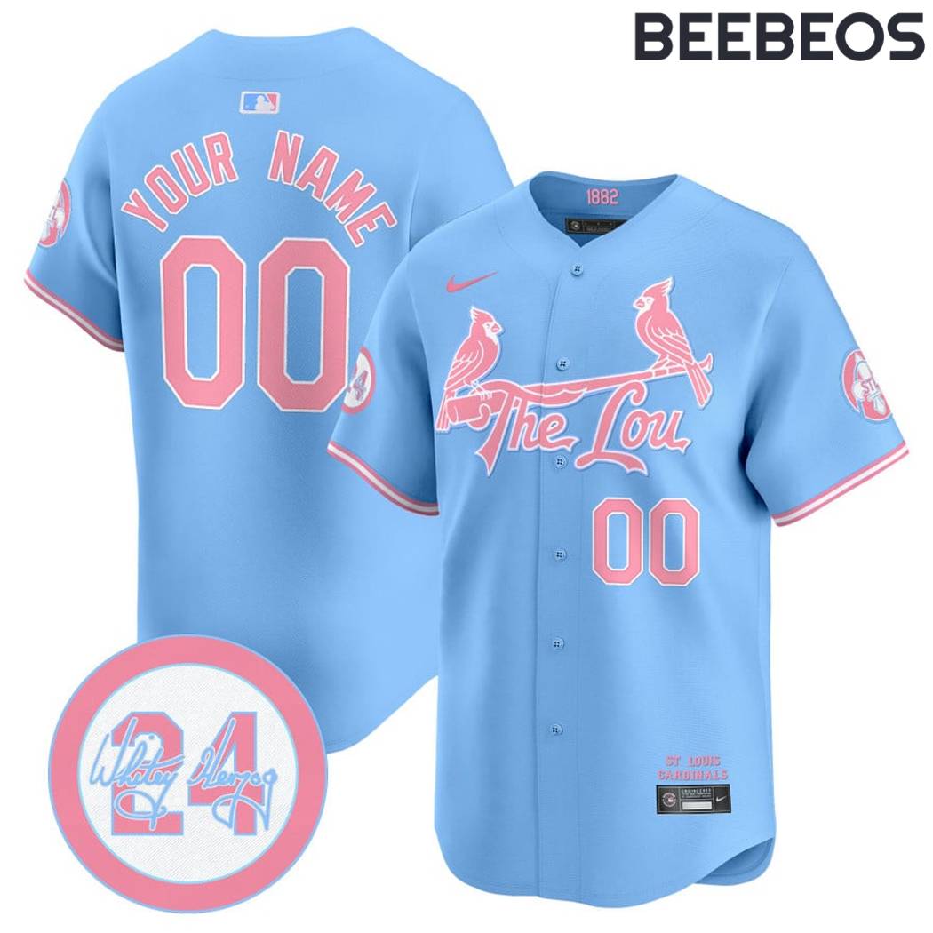 St. Louis Cardinals The Lou Bubblegum Baseball Jersey