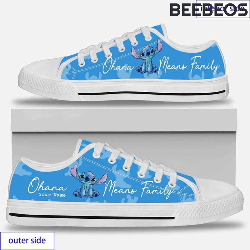 Stitch Ohana Canvas Shoes