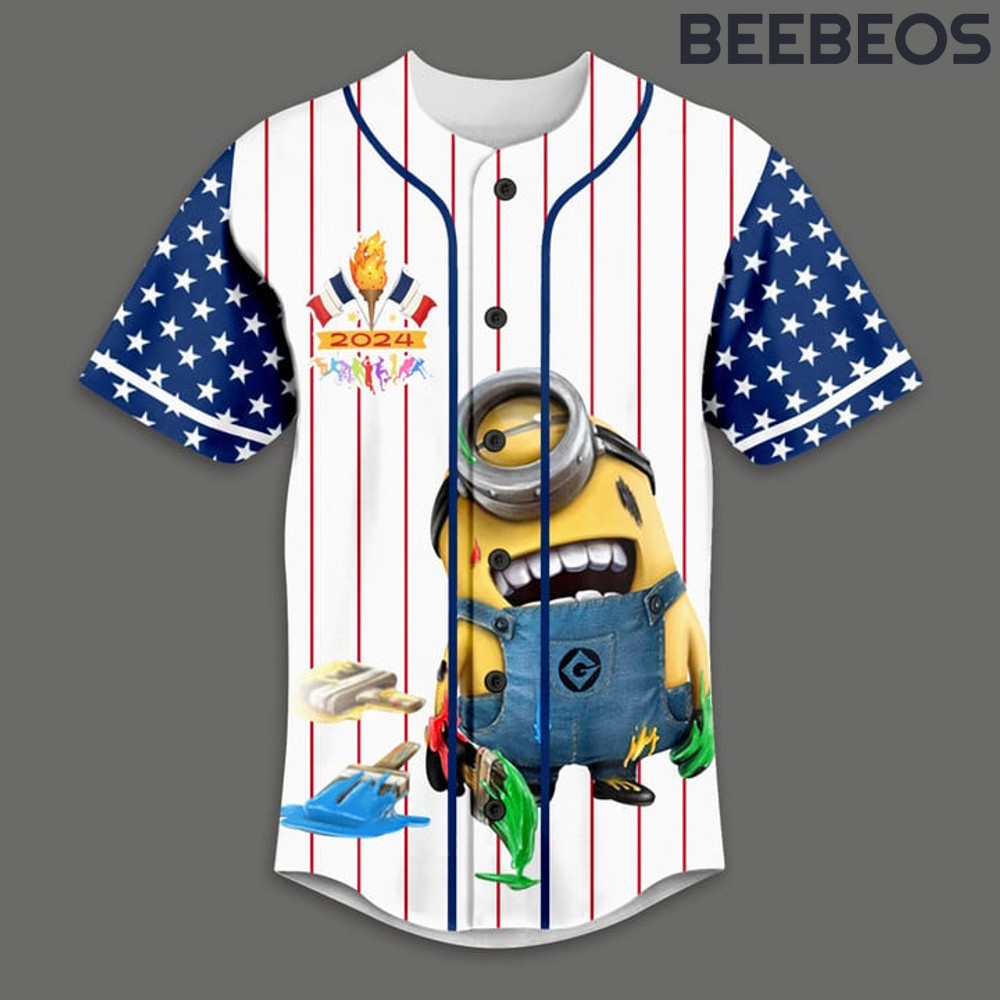 USA Olympic Team x Minions Baseball Jersey