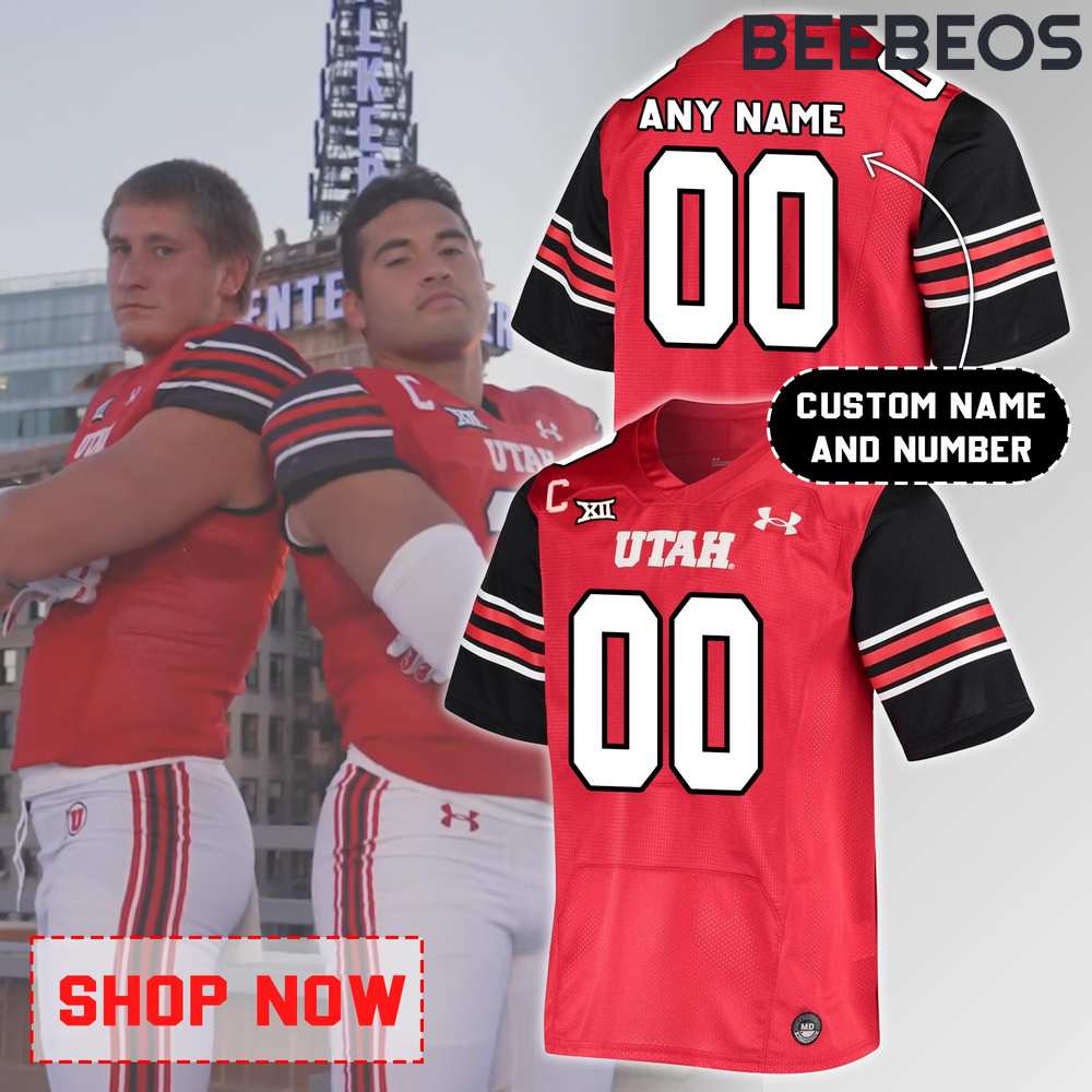 Utah Utes Red Football Jersey