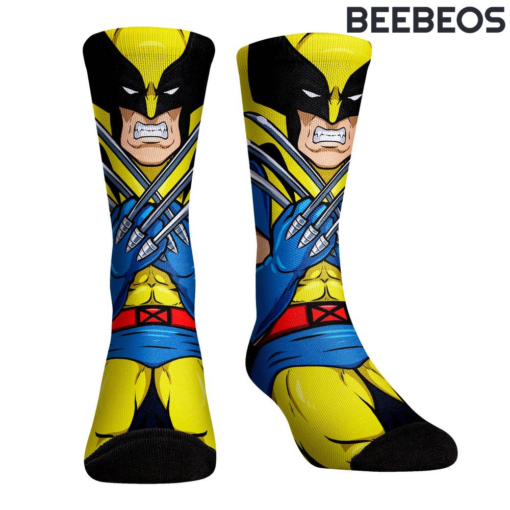 X-Men Wolverine Crew Socks