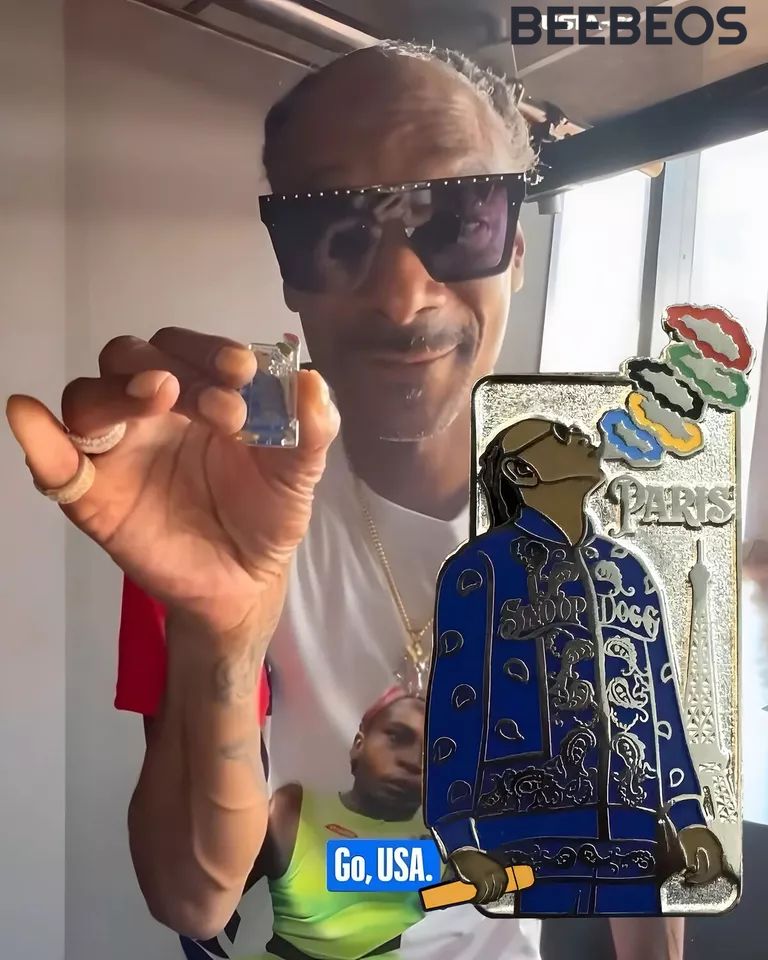 Snoop Dogg’s Olympic Paris 2024 Pin