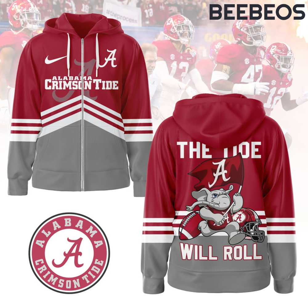 Alabama Crimson Tide The Tide Will Roll Hoodie