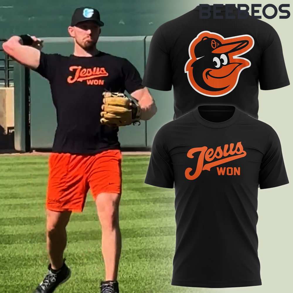 Baltimore Orioles 2024 Jesus Won Tee