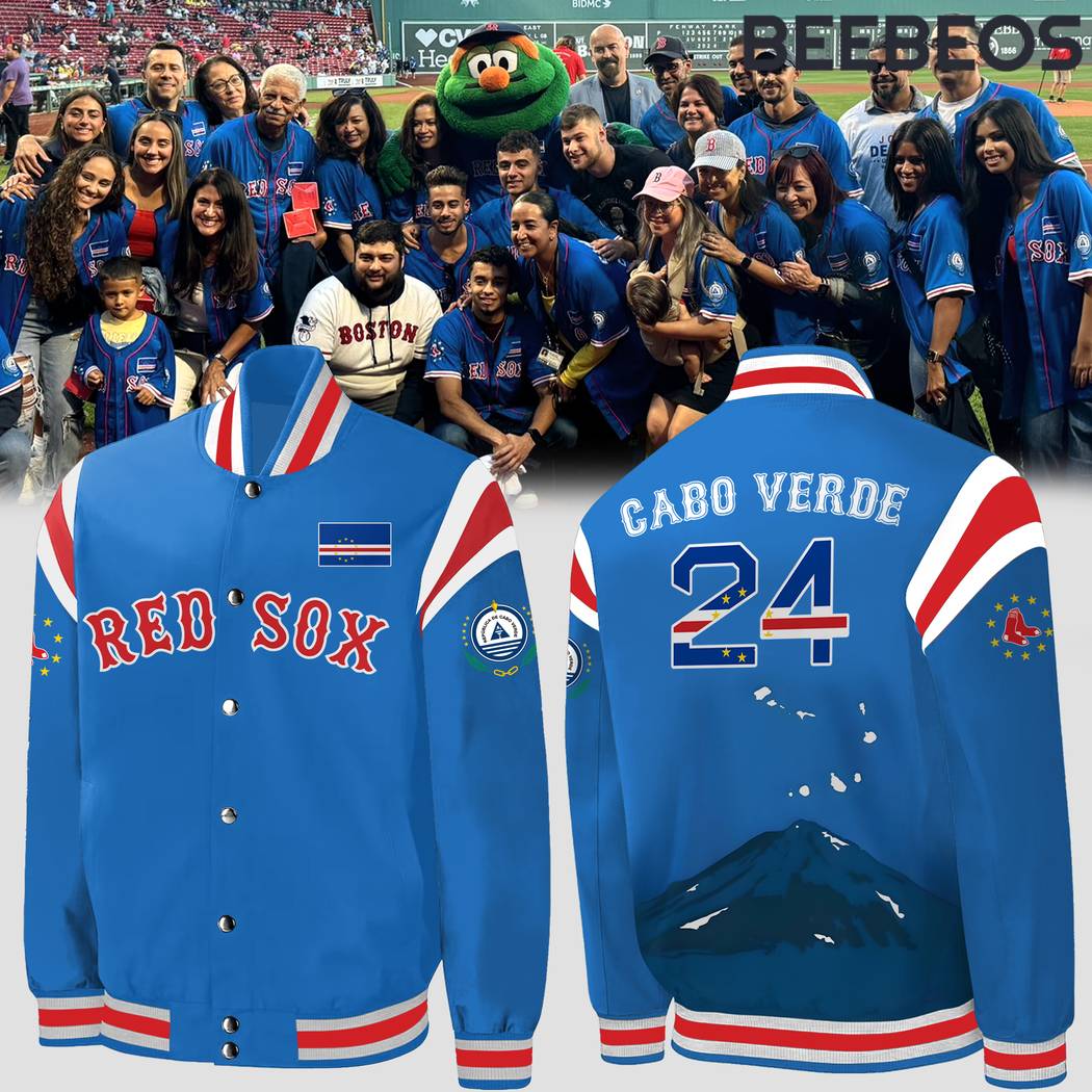 Boston Red Sox Cabo Verdean Celebration Baseball Jacket