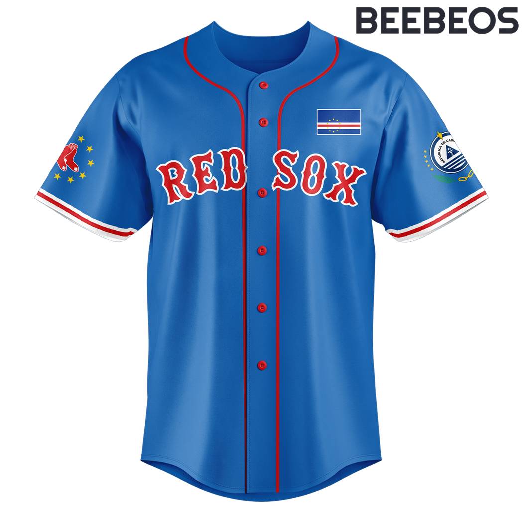 Boston Red Sox Cabo Verdean Celebration Custom Jersey