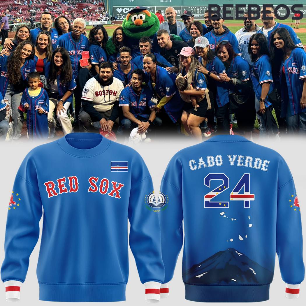 Boston Red Sox Cabo Verdean Celebration Sweatshirt