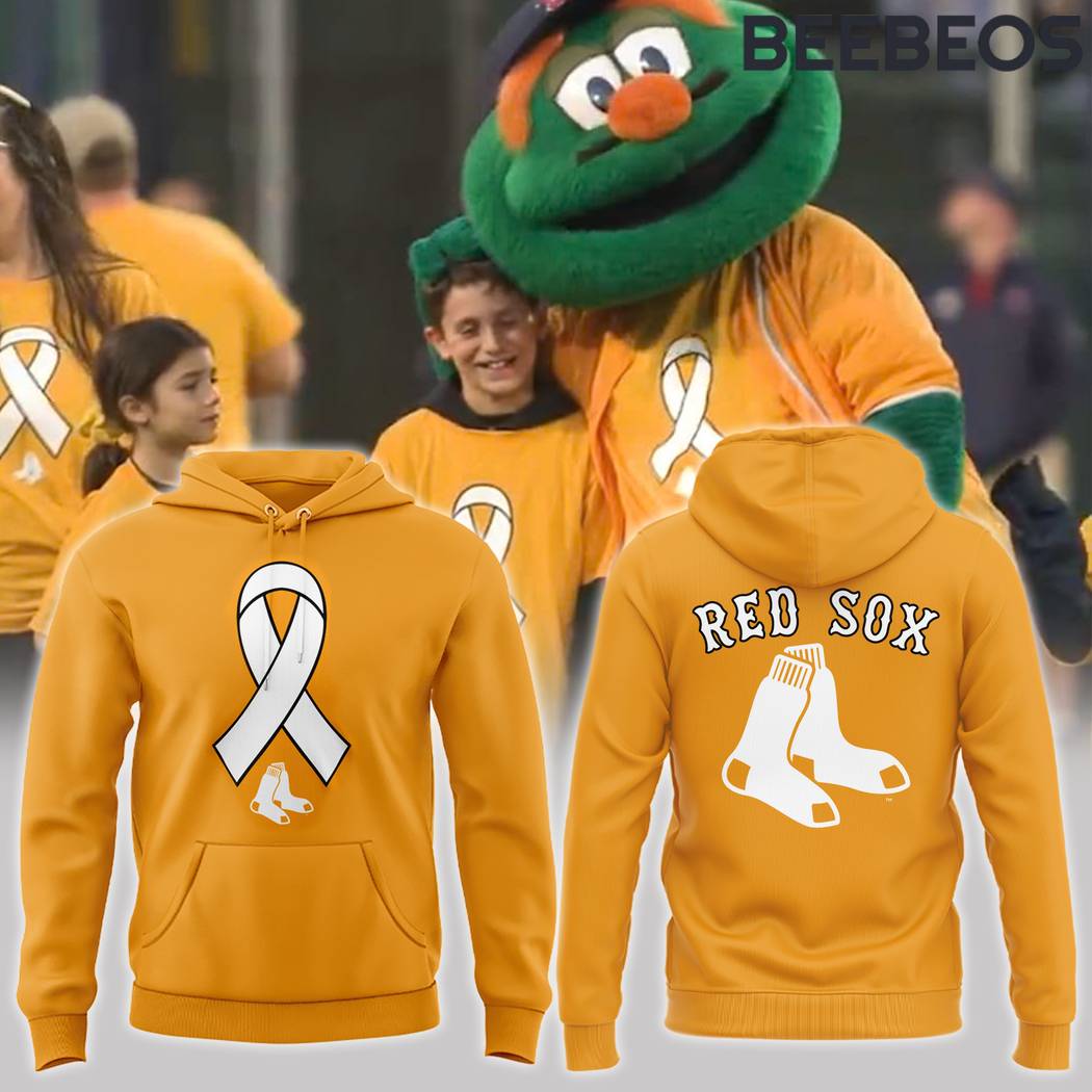 Boston Red Sox Honoring Childhood Cancer Awareness Month Hoodie Pants Cap